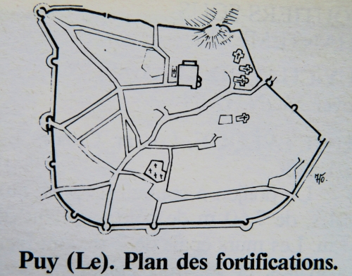 Plan du Puy d'aprs source