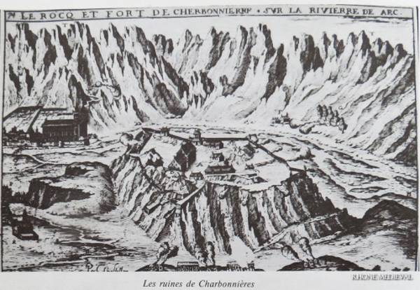 Les ruines de Charbonnières - Aiguebelle