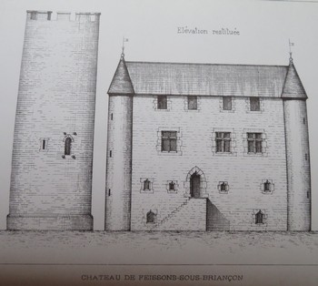 Le château de Feissons restitué