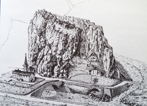 Ruines de Briançon d'après les sources