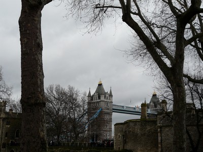 Tower bridge vu de la Tour de Londres